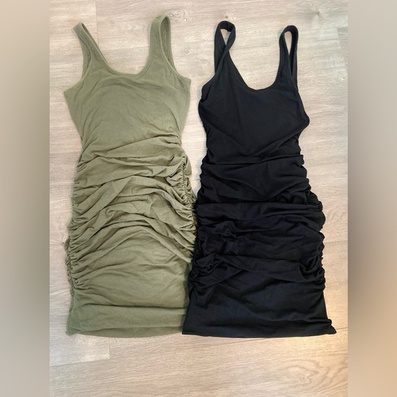 2 EXPRESS body con Cotton dresses! Priced for Two! - Picture 1 of 1